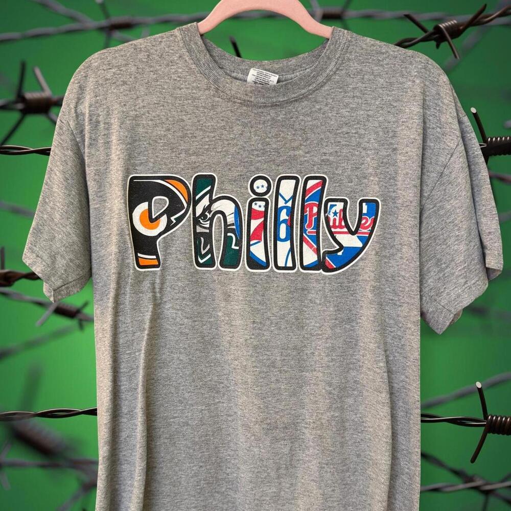 Grey Philadelphia Phillies graphic t-shirt #MLB #Phillies